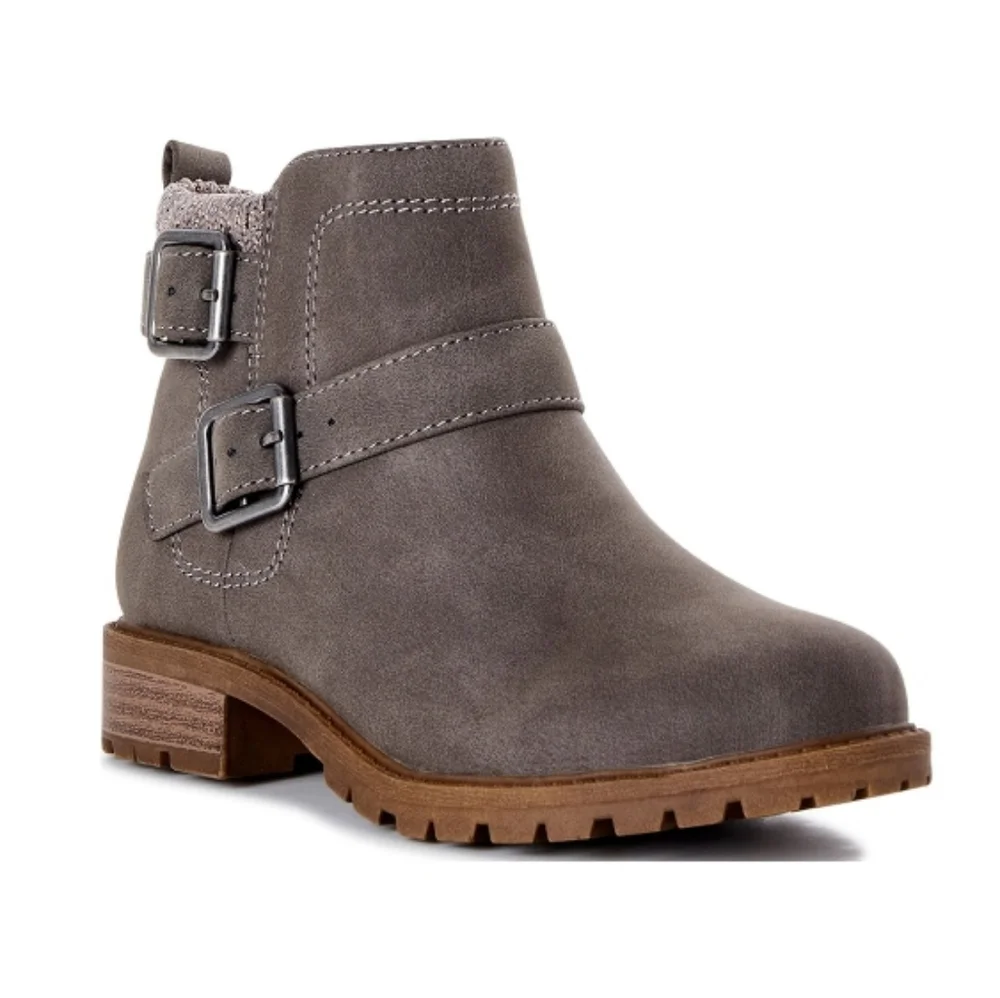 Girls Sweater Knit Ankle Boot